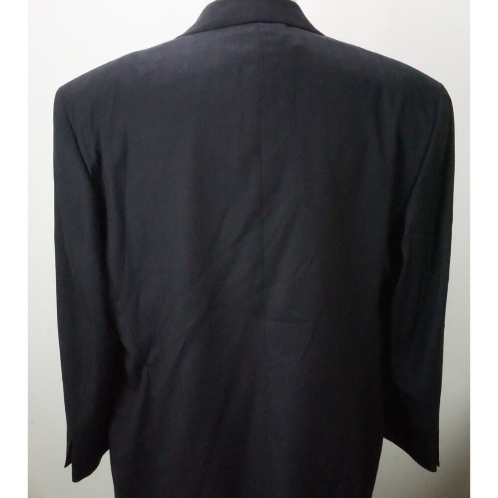 Brioni Plinio Navy Blue Textured 100% Wool Double Breasted Sport Coat Sz 50R NEW - Picture 7 of 13